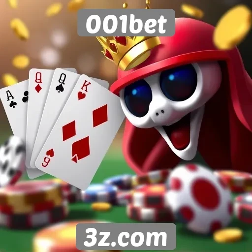 001bet oferece variedade de jogos de cassino online