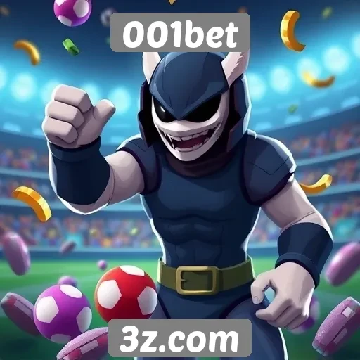 Opções de jogos e apostas na 001bet