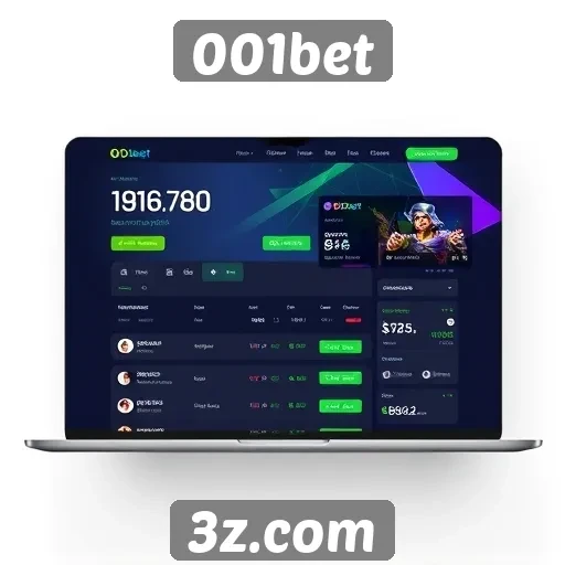 Interface e usabilidade do site 001bet para novos usuários