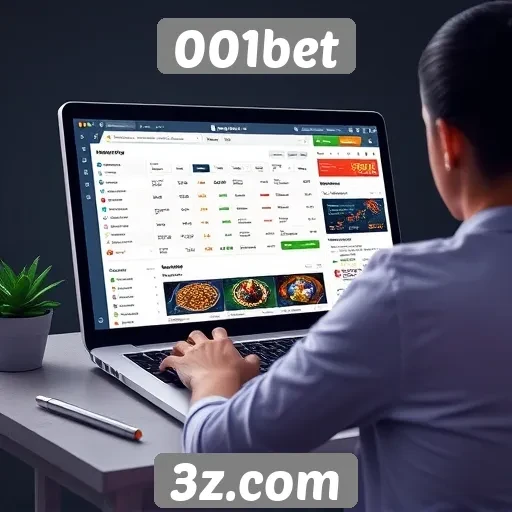 Usabilidade e design da plataforma 001bet