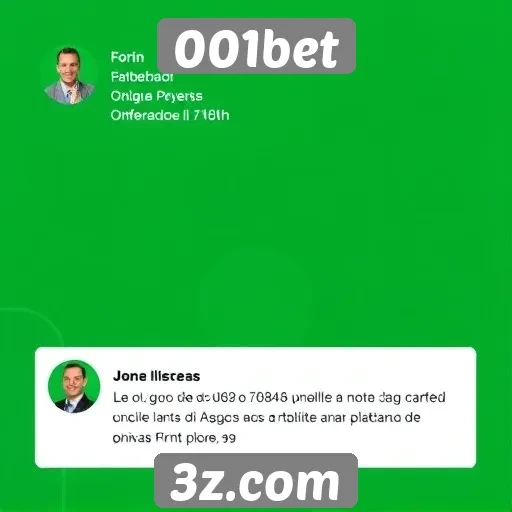 Feedback de usuários sobre o 001bet